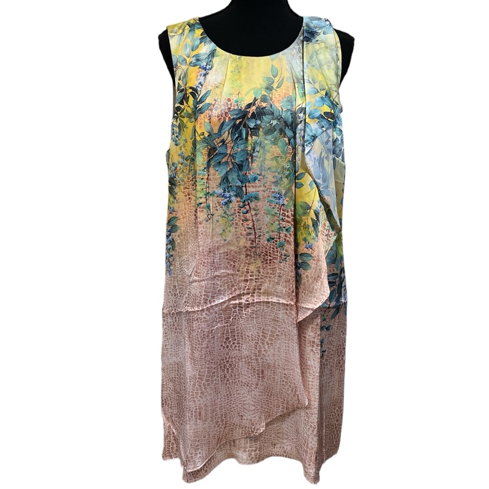 Vintage bebe satin dress
